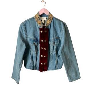 Vintage 80s Caché X-R Denim Jacket